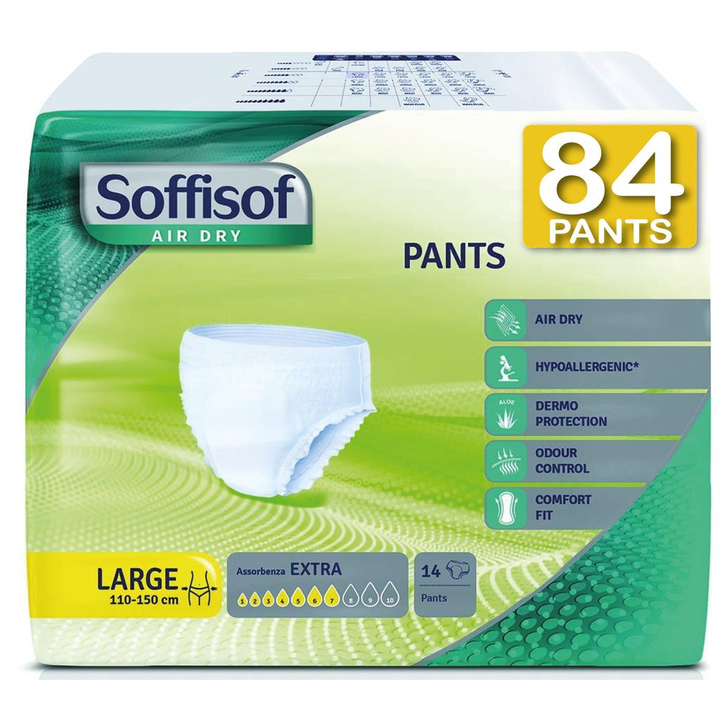Soffisof Pants Extra rozmiar L - 84x pieluchomajtki dla Zdjęcie produktu 