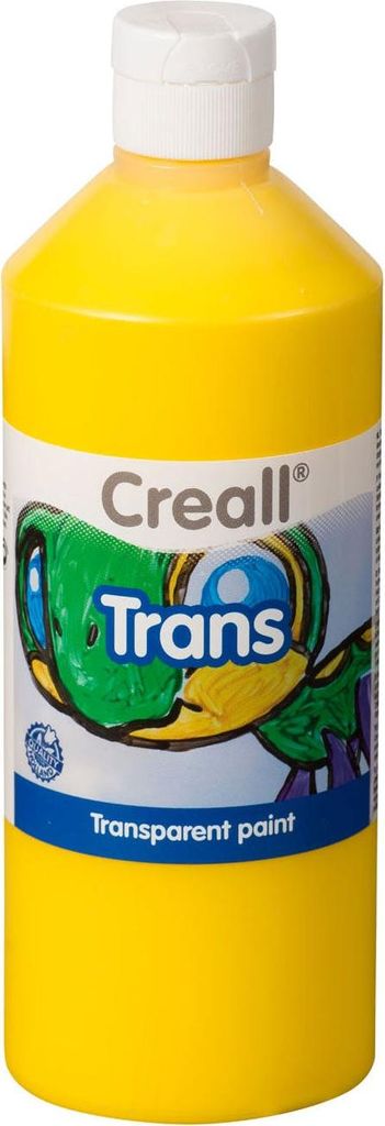 Creall Transparante Verf Geel, 500ml
