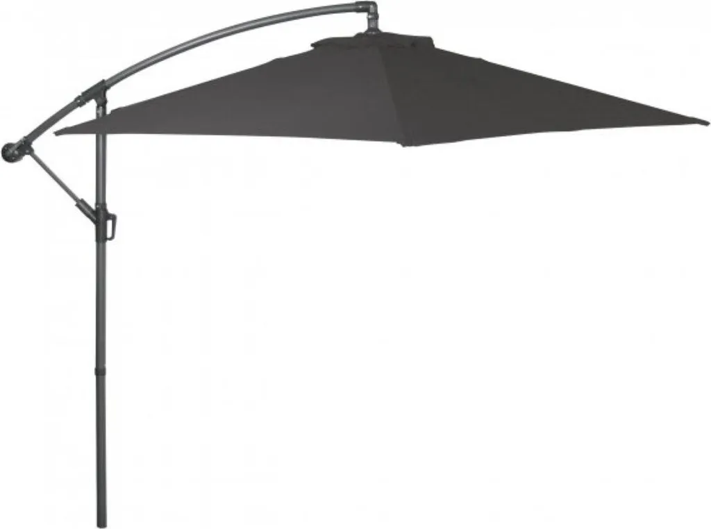 Parasol de Terrasse Inclinable ø 300 cm pour une Ombre Fraîche UV 50+