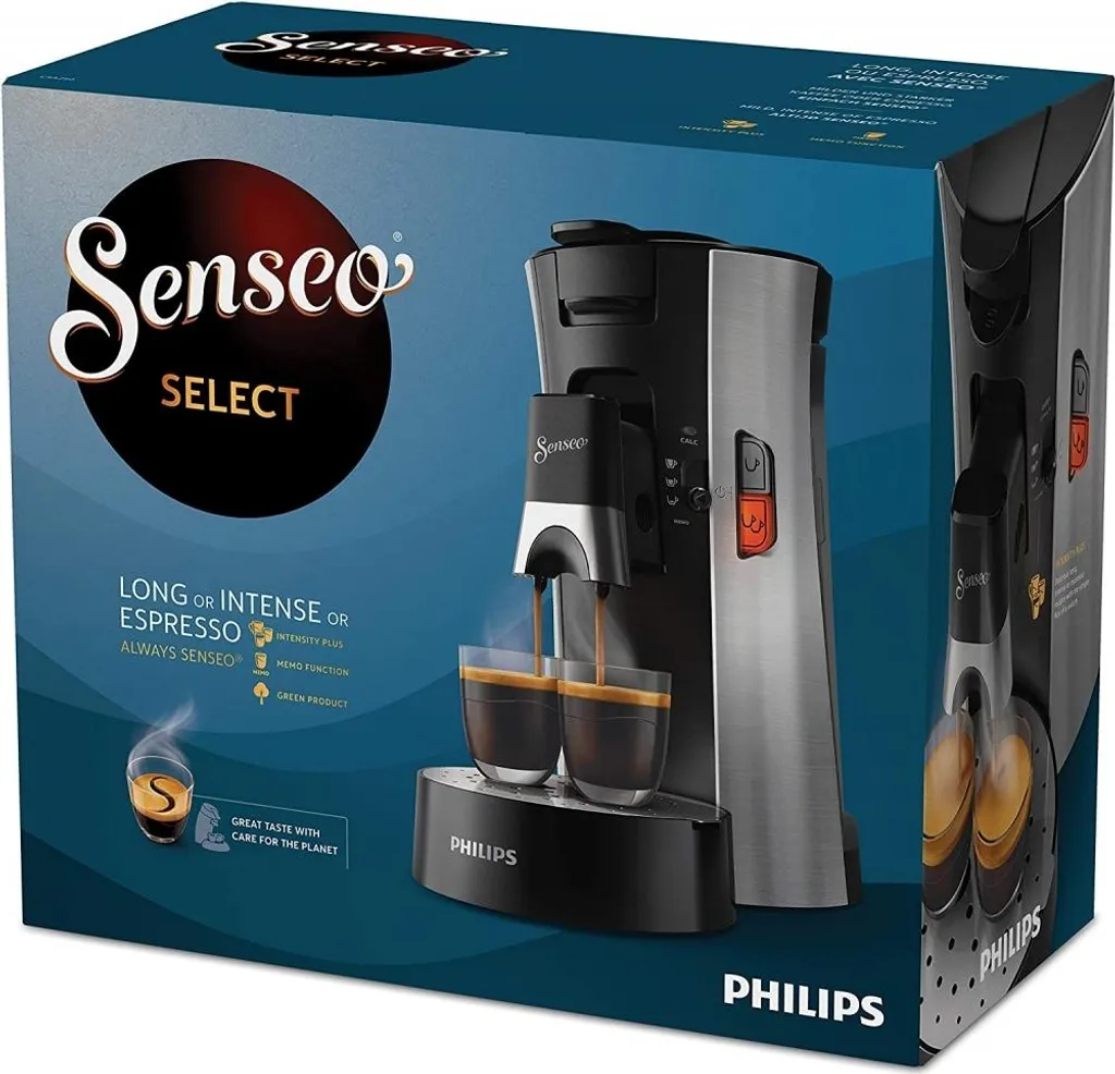 Machine à Café Philips Senseo Select : Café Personnalisé et Mémorisé
