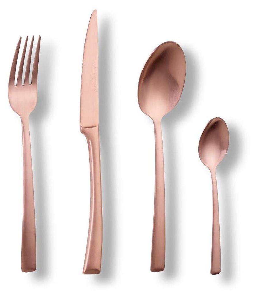 Echtwerk Tafelbesteck Avelino Bronze Edition 42-teilig 6 Produktbild 