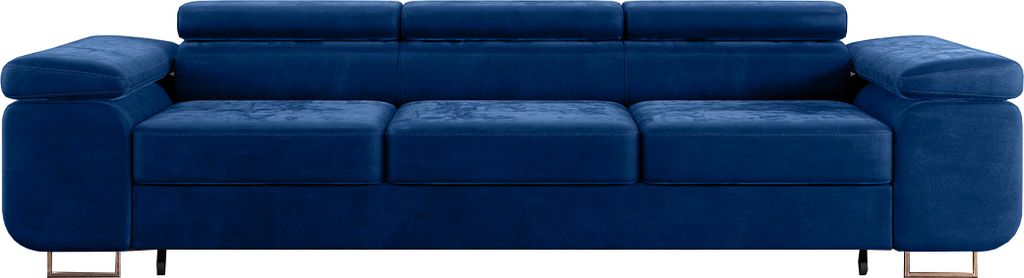 Convertibles Sofa 3-Sitzer Lyam Blau