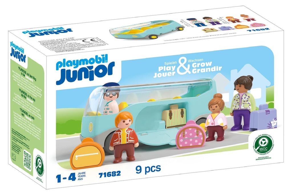 PLAYMOBIL Junior 71682 Travel Coach. From 12 months Immagine del prodotto 