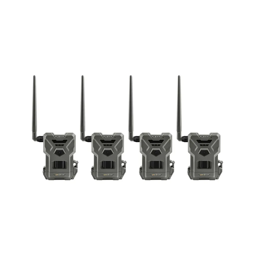 Spypoint FLEX-M Wildkamera Pack de 4 Caméras de Chasse Performance LTE