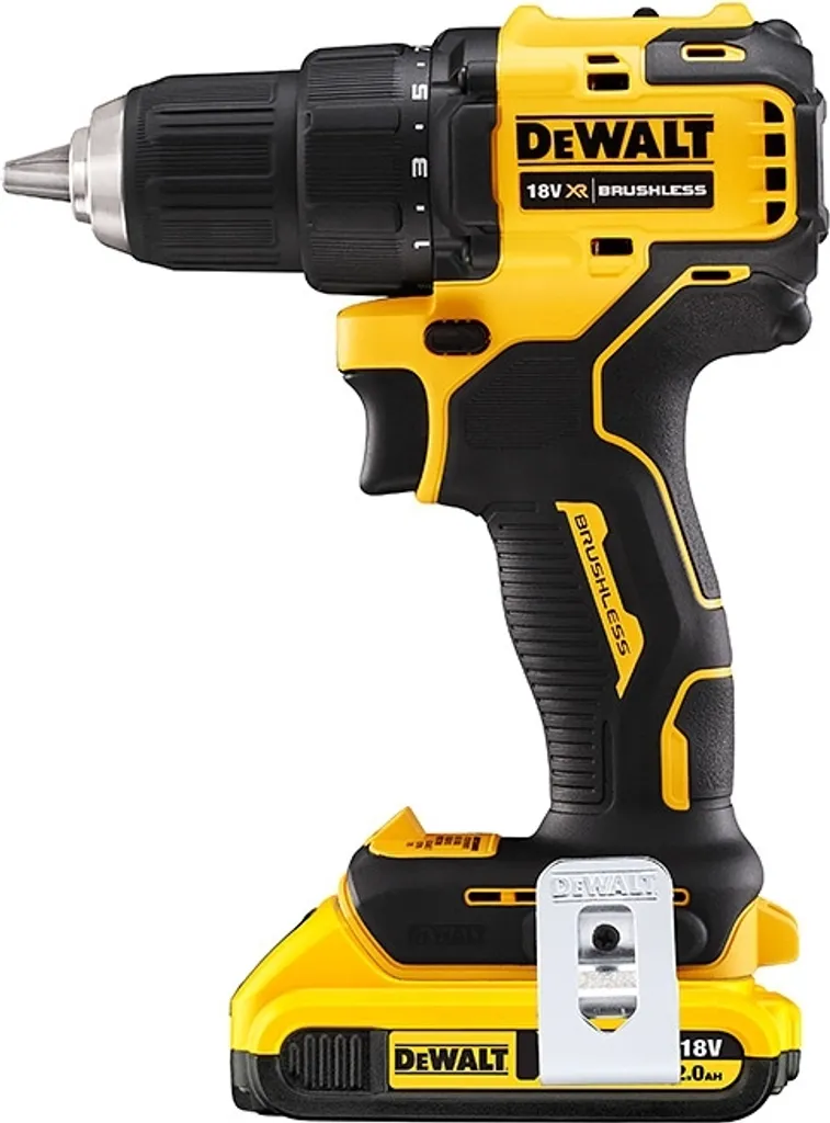 Perceuse Visseuse sans fil DeWALT DCD777S2T-QW 18V avec Mandrin de 13 mm