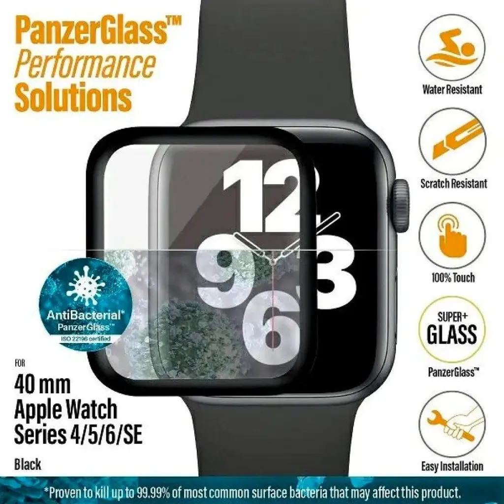 PanzerGlass Full Body Apple Watch 40mm | Vetro Temperato 9H - 3