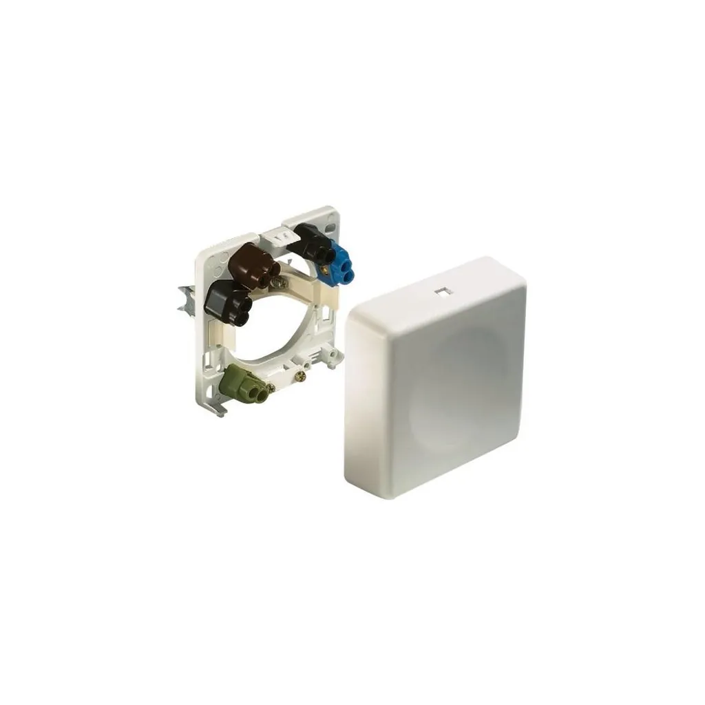 Prise vissée 5x6qmm ABL SURSUM IP20 blanc pour boîtier encastré ou AP