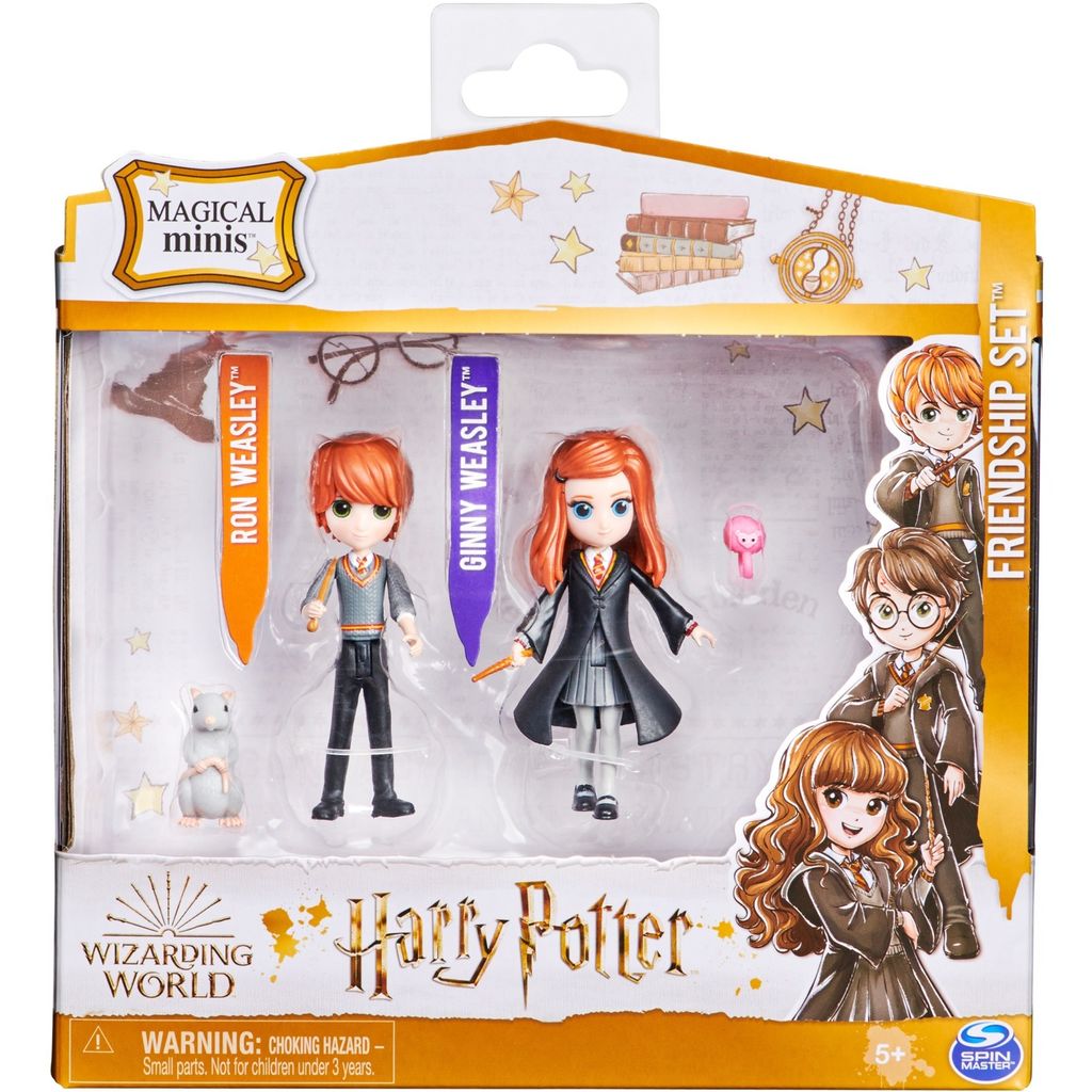Spin Master HARRY POTTER TRIBE OF FRIENDS RON GINNY ARNOLD AND THE SQUIRREL