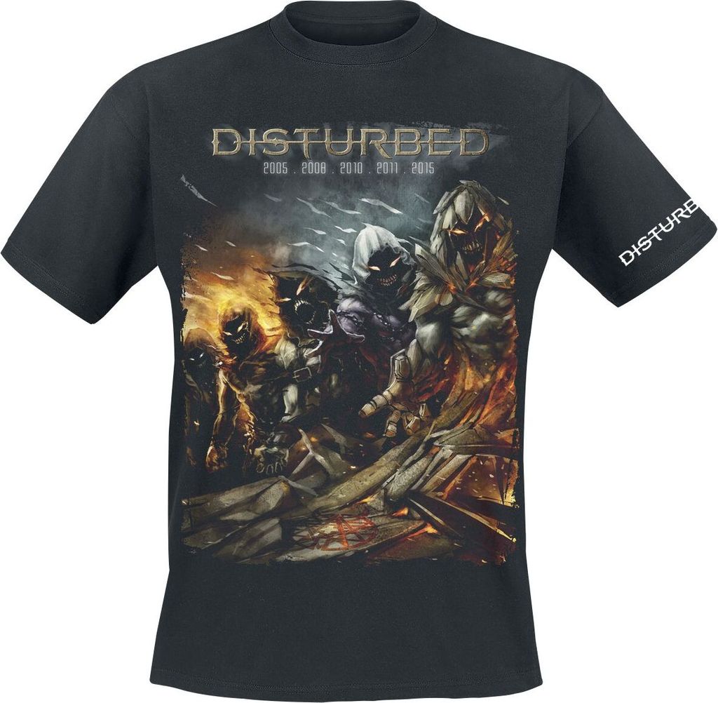 Disturbed T-Shirt Herren Evolution - The Guy schwarz XL