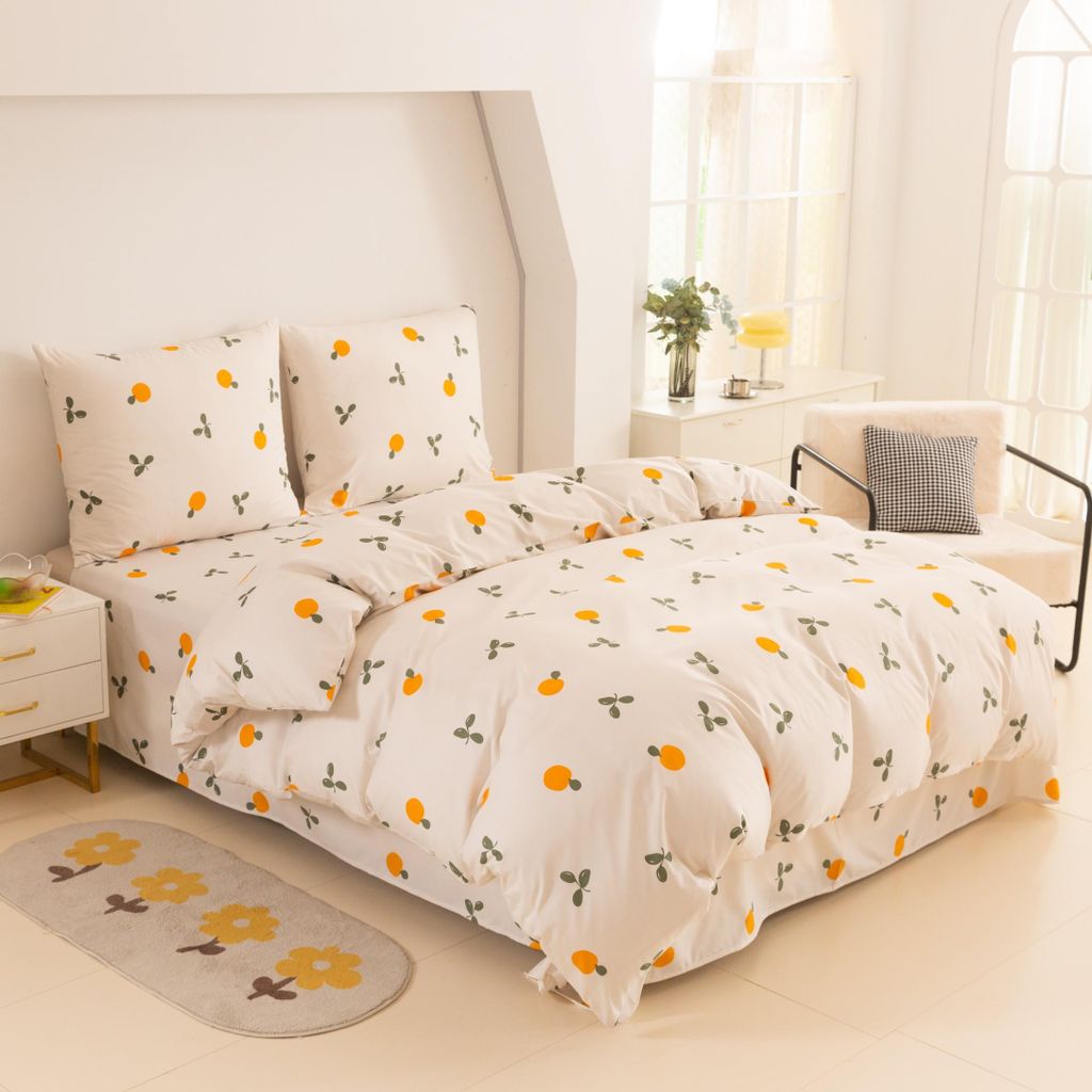 Baumwollbettwäsche 140x200 Obst Produktbild 