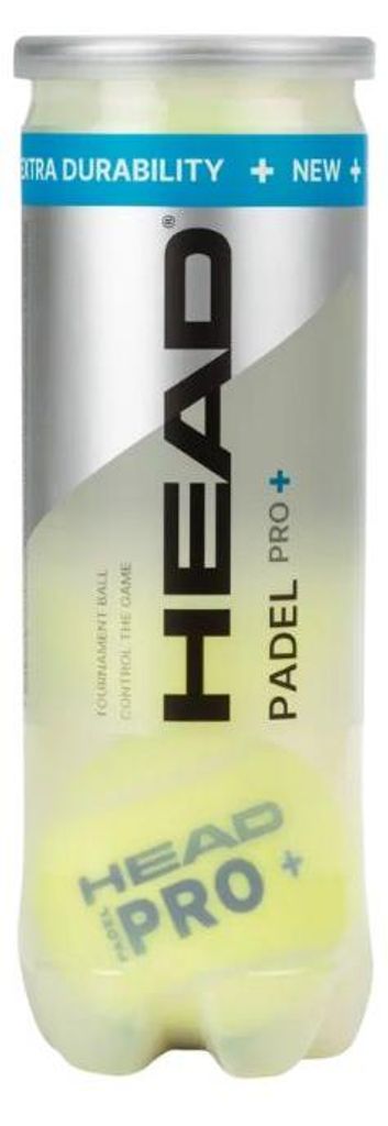 HEAD Padel-Bälle Padel Pro+ 3 Bälle Produktbild 