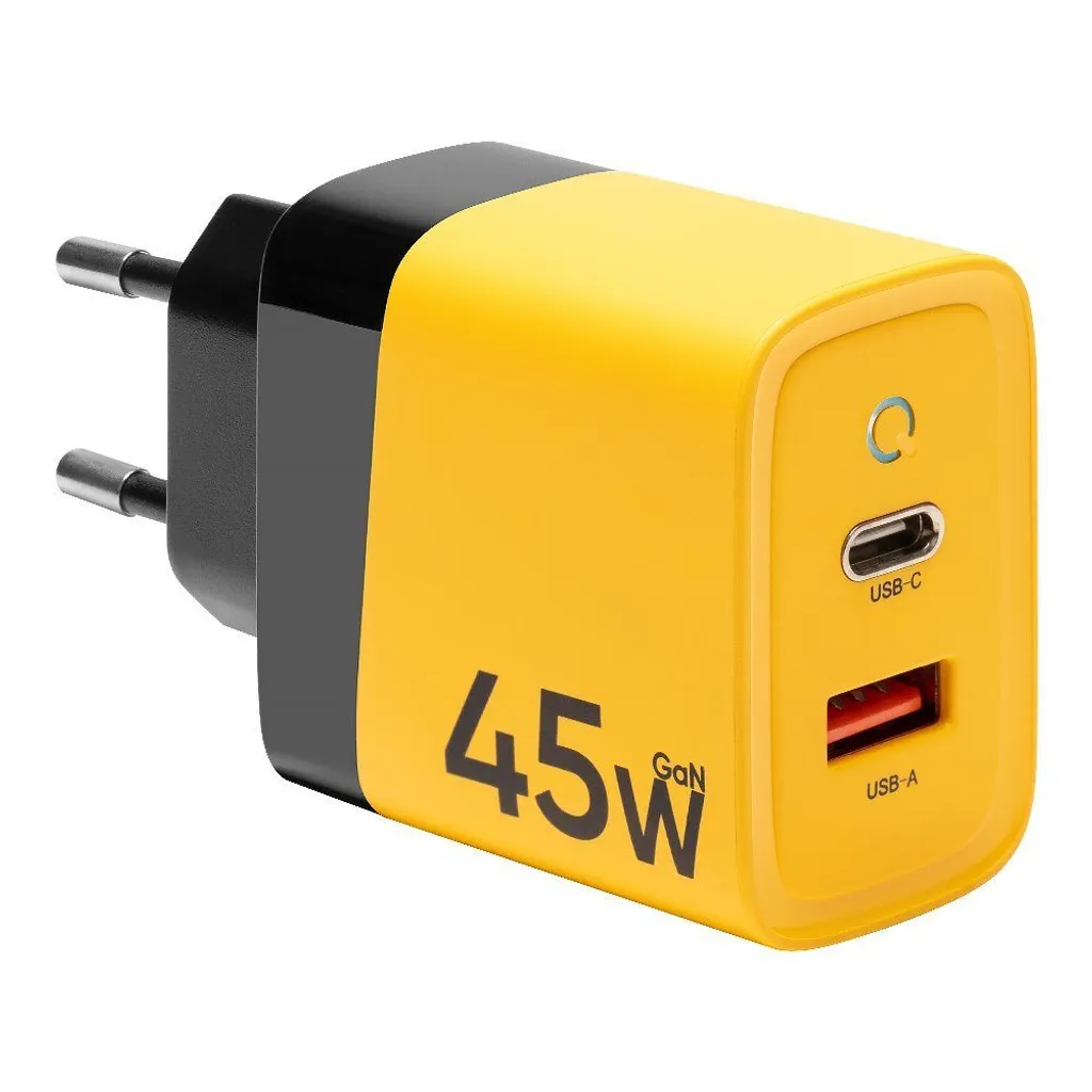 Tactical Microgrid GaN 45W: Caricabatterie USB-C + USB Ultra Rapido