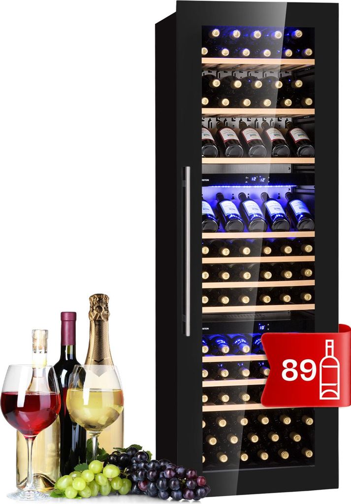 Klarstein Cave a Vin Encastrable, Réfrigérateur à Vin, Image du produit 