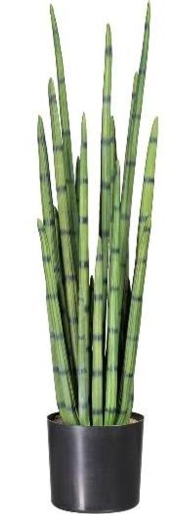 artplants.de Deko Sukkulente Sansevieria cylindrica VROSKE, grün, 100cm - Künstlicher Bogenhanf