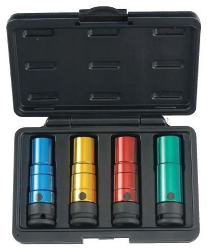 Jeu de douilles de force FORCE 4045 - Coffret 4 pièces impact 1.6kg