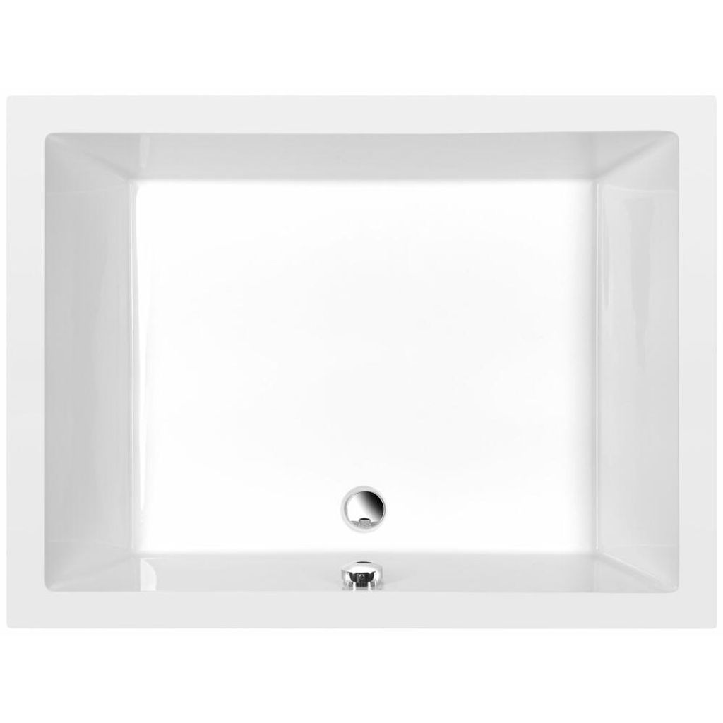 Polysan DEEP Rechteck-Duschwanne 120x90x26cm, tief, weiß Produktbild 