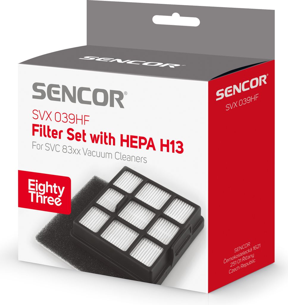 SENCOR SVX 039HF Sada filtrov pre SVC 83x Obrázok produktu 