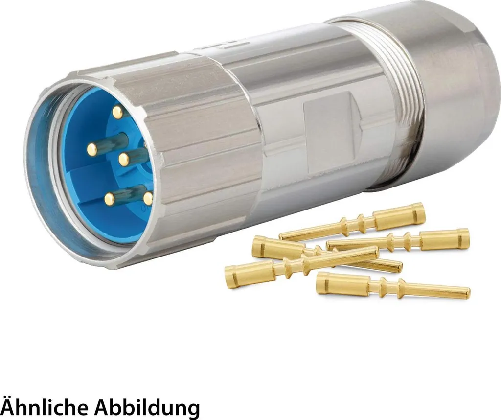 SET HUMMEL incl. contatti M23 Connettori per cavi di potenza, inserto a crimpare diritto Numero di poli 3+4+PE, pin Intervallo di serraggio