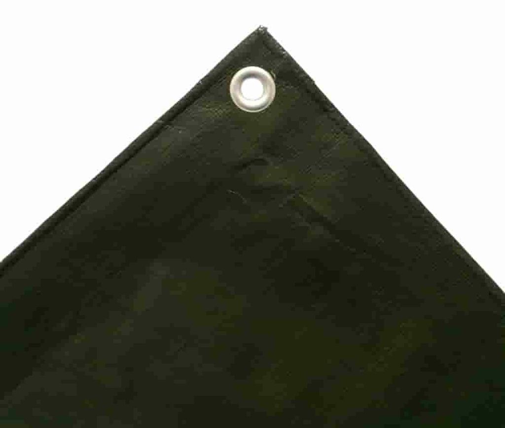 Bâche de protection 210g/m², 1,5 x 10m, verte, étanche, Image du produit 