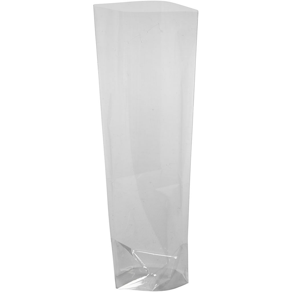 Creativ Company Zellophanbeutel, H: 16 cm, Maße 6,5 x 4,5 cm, Dicke 25 my, 20 Stück 1 Karton