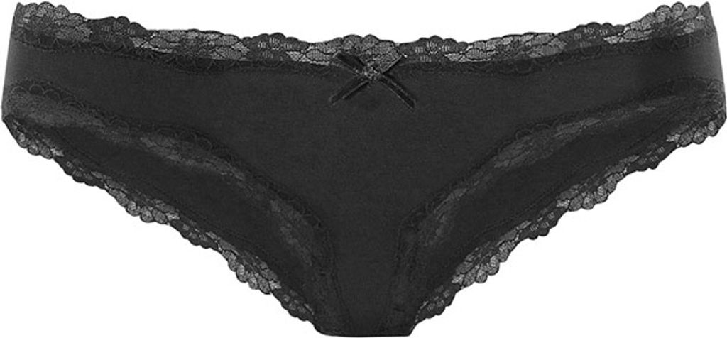 LASCANA Bikinislip schwarz Größe 40/42