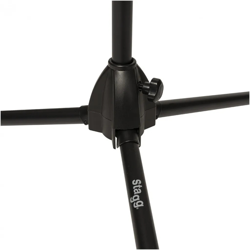 Stagg MISQ22 Support de microphone robuste avec embase lourde noire - 3