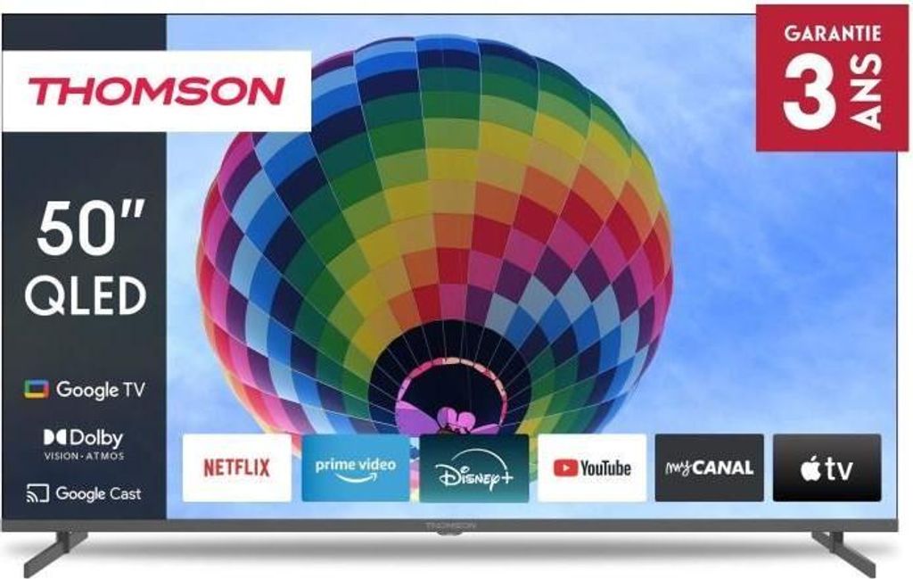 TV QLED THOMSON 50QG4S14, 50 pouces (126 cm), 4K Ultra HD, Image du produit 