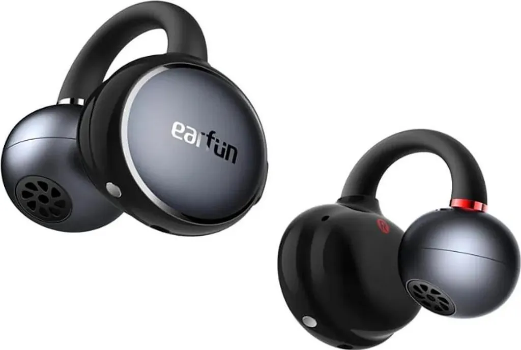 Earfun Clip Écouteurs Sans Fil Noir - Taille Unique Haute Performance