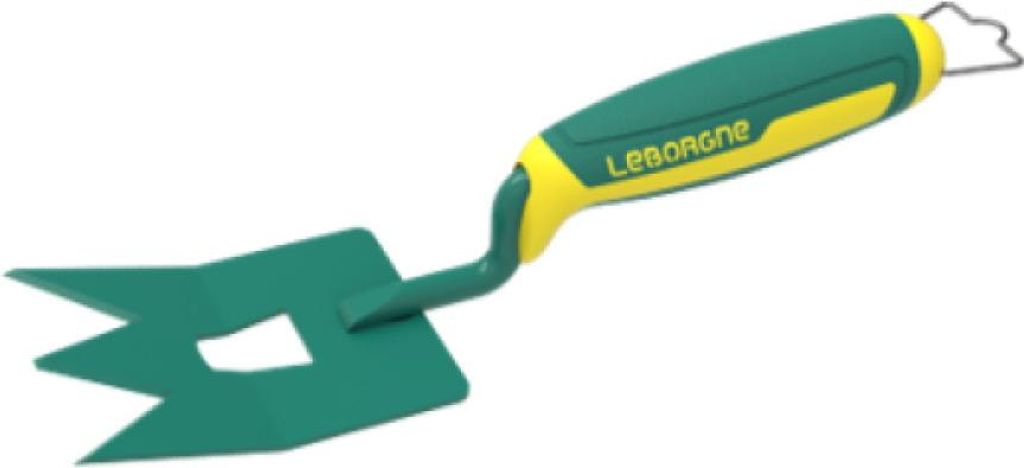 Handgeführte Dreizackhacke aus zwei Materialien duopro - LEBORGNE - 450220