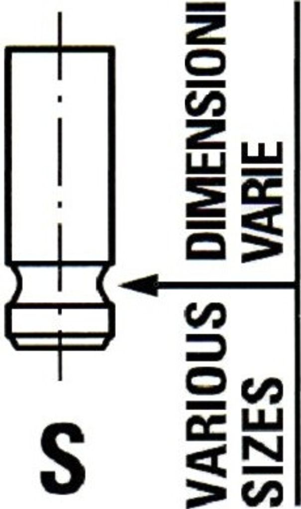 FRECCIA Auslassventil Artikel: R6495/RNT