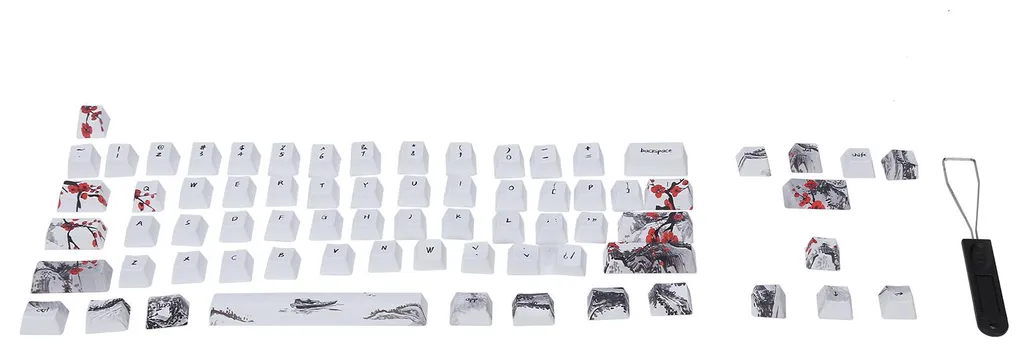 Accessoires Clavier Mécanique 61 Touches Wangjiang Plum Blossom PBT