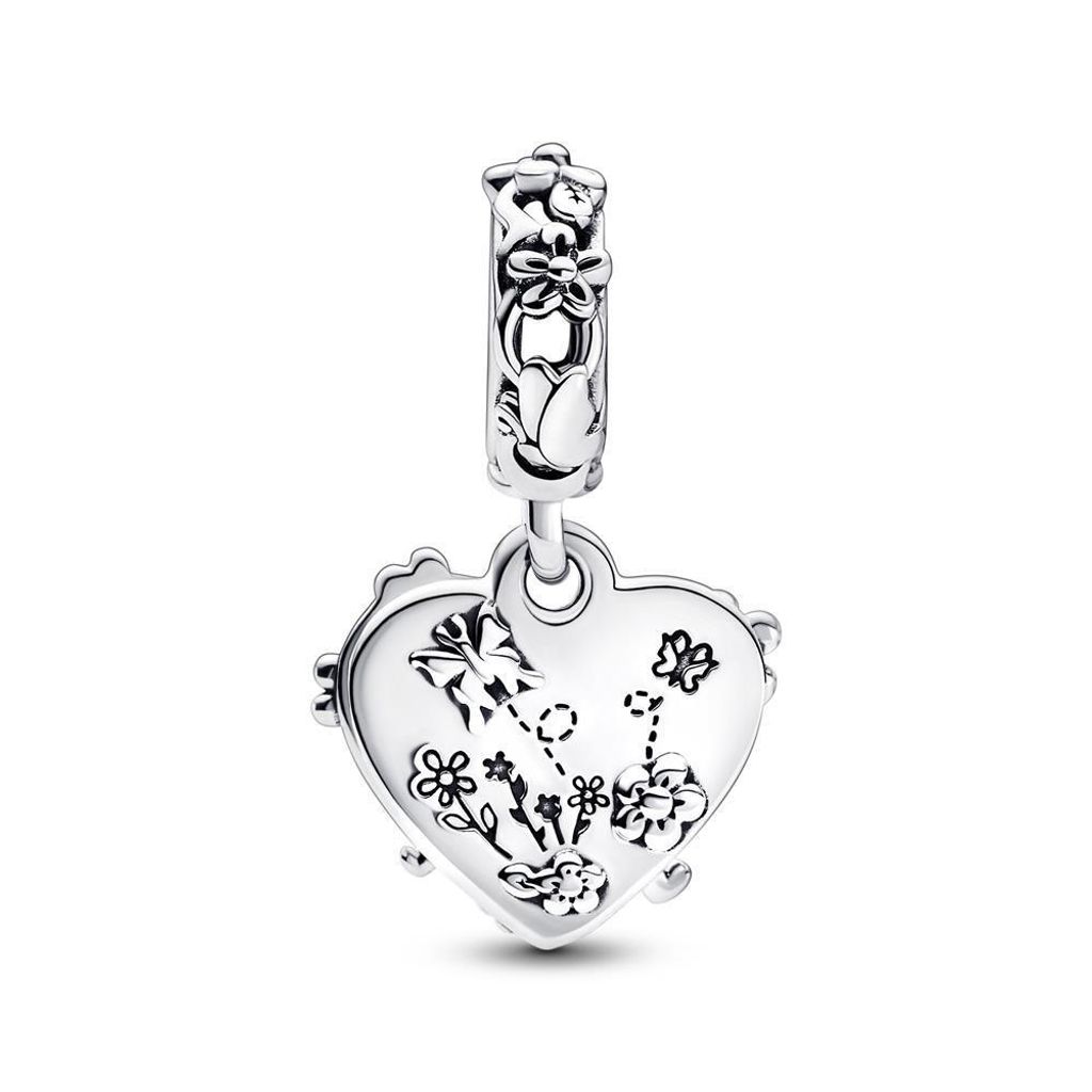 PANDORA Disney Winnie Puuh & Ferkel Herz Charm-Anhänger Produktbild 3