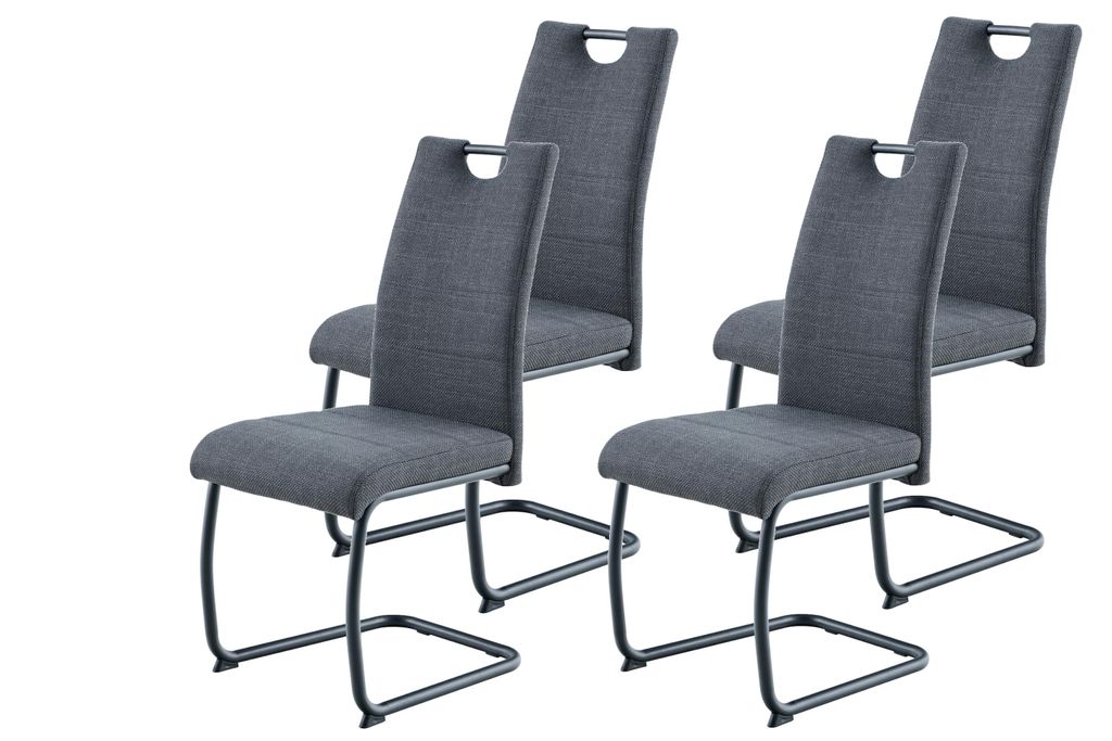 Hela Tische, 4er Set Freischwinger Esszimmerstuhl Florenz, Produktbild 