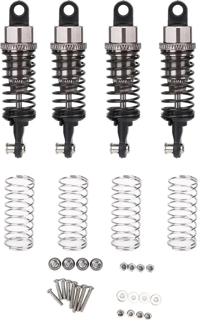 Amortisseur Métal pour MN D90 MN-91 FJ-45 Accessoire RC Mise à Jour
