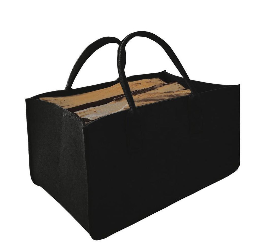 Filztasche Schwarz L/B/H-50/34/27Cm