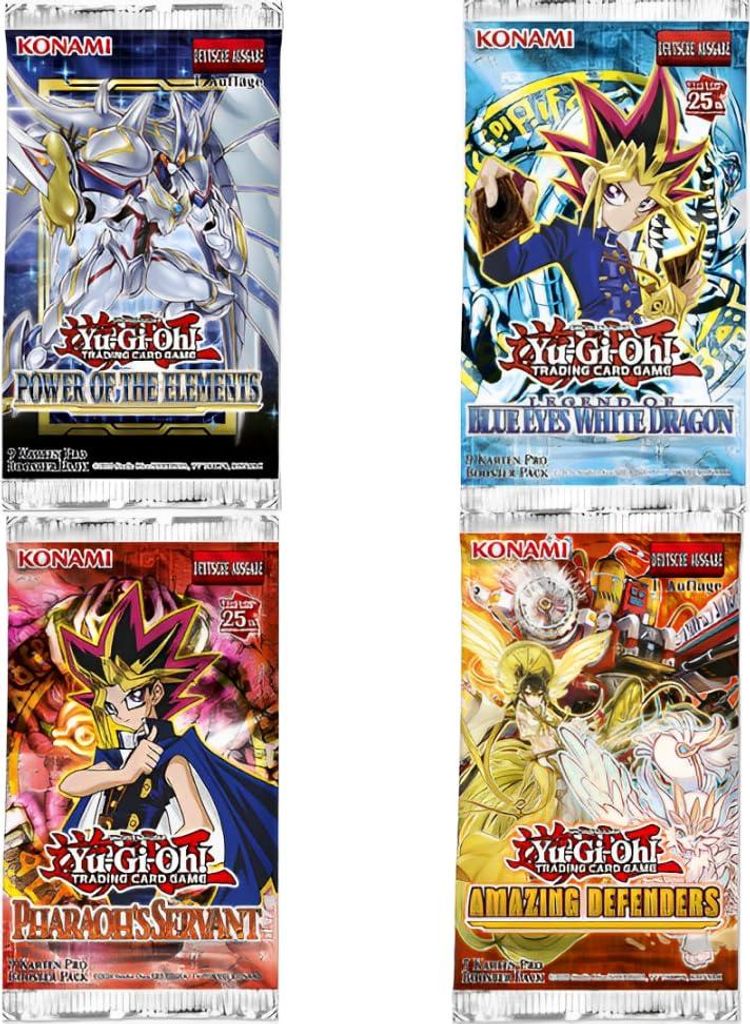 Yu-Gi-Oh! Mystery Box, 4 booster packs - verschillende Productafbeelding 