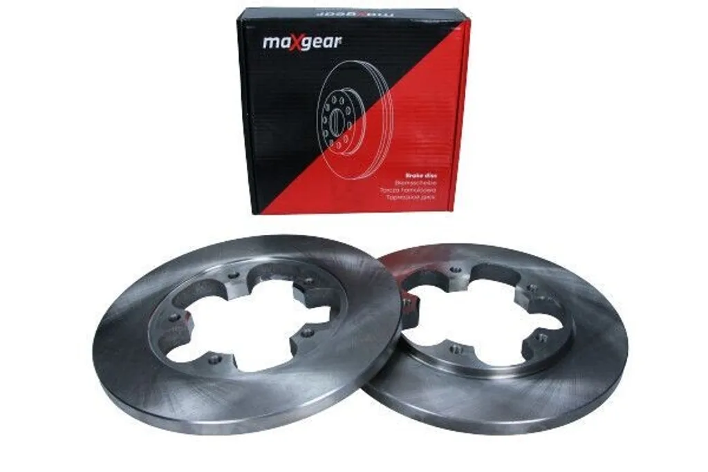 2 Disques de Frein Arrière MAXGEAR 19-4729 pour FORD Transit V363 Bus