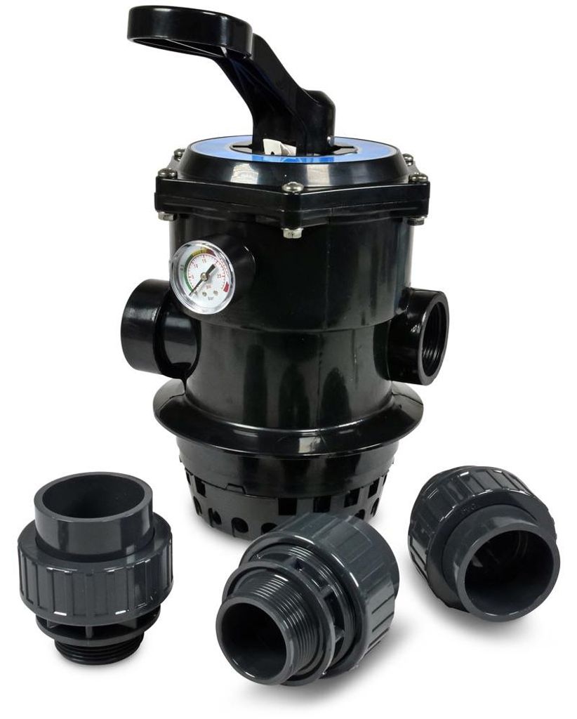 6-Wege Top-Mount-Ventil für Ø 50mm Rohr Produktbild 