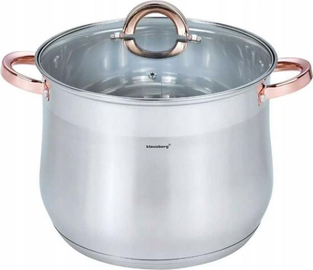 Klausberg KB 7792 hlbok hrniec, 7 l, 22 cm, sklenen Obrázok produktu 