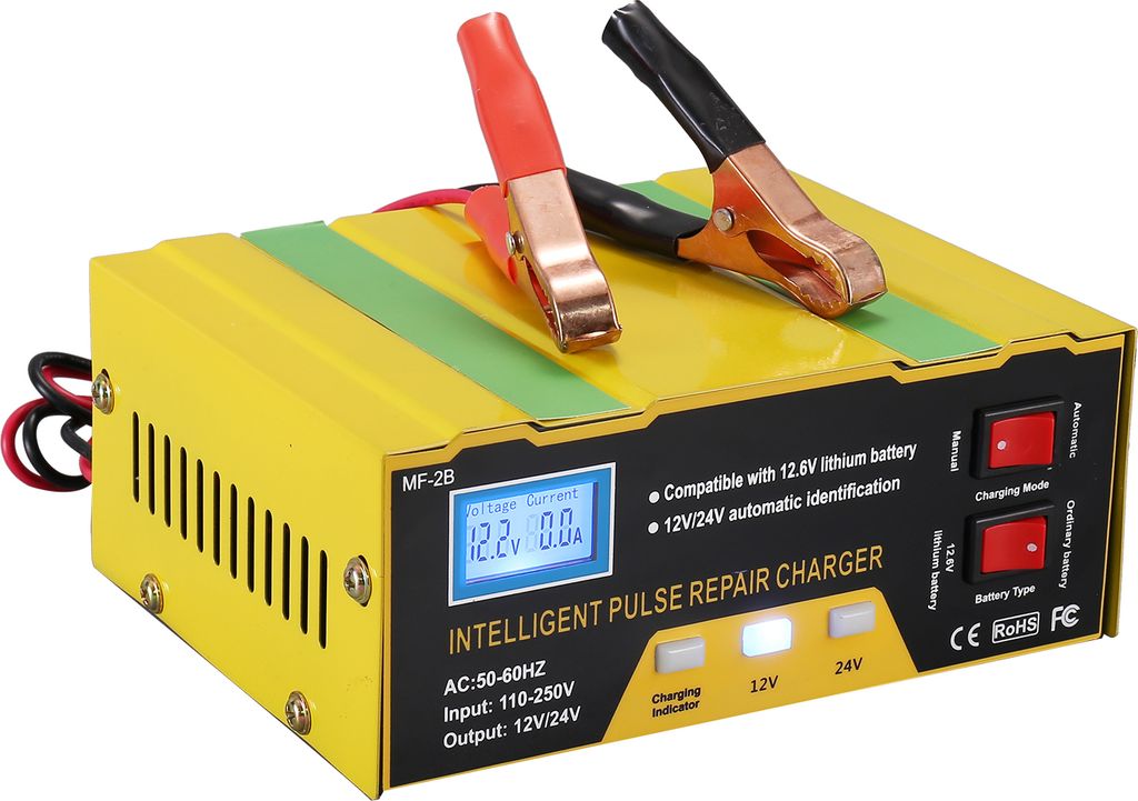 ładowarka akumulatorów 12 V / 24 V Inteligentna ładowarka Zdjęcie produktu 