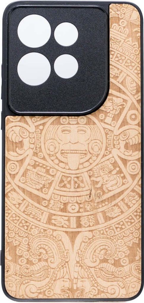Bewood Holzhülle für Motorola Edge 50 Neo AZTEC CALENDAR Produktbild 