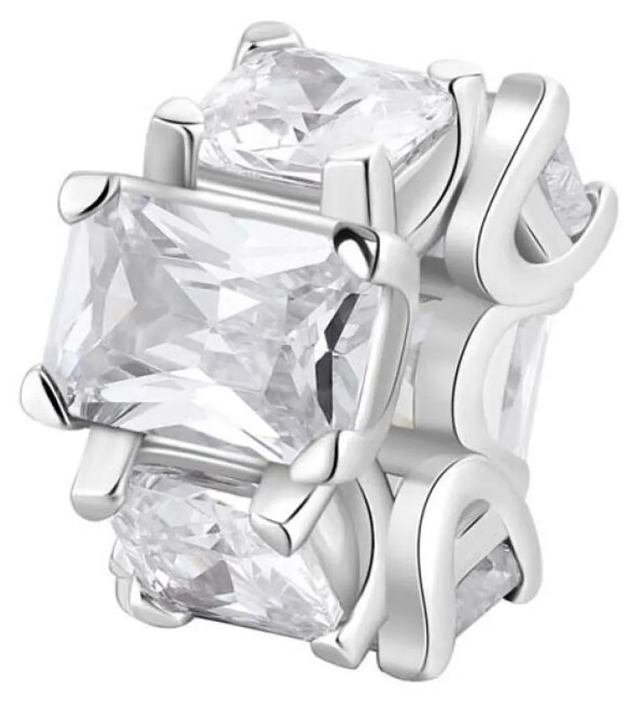 Pendentif en Argent pour Femme Fancy Infinite White FIW02 de Luxe