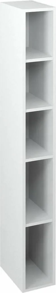 Étagère de salle de bain ESPACE 20cm : colonne étroite blanche 172cm