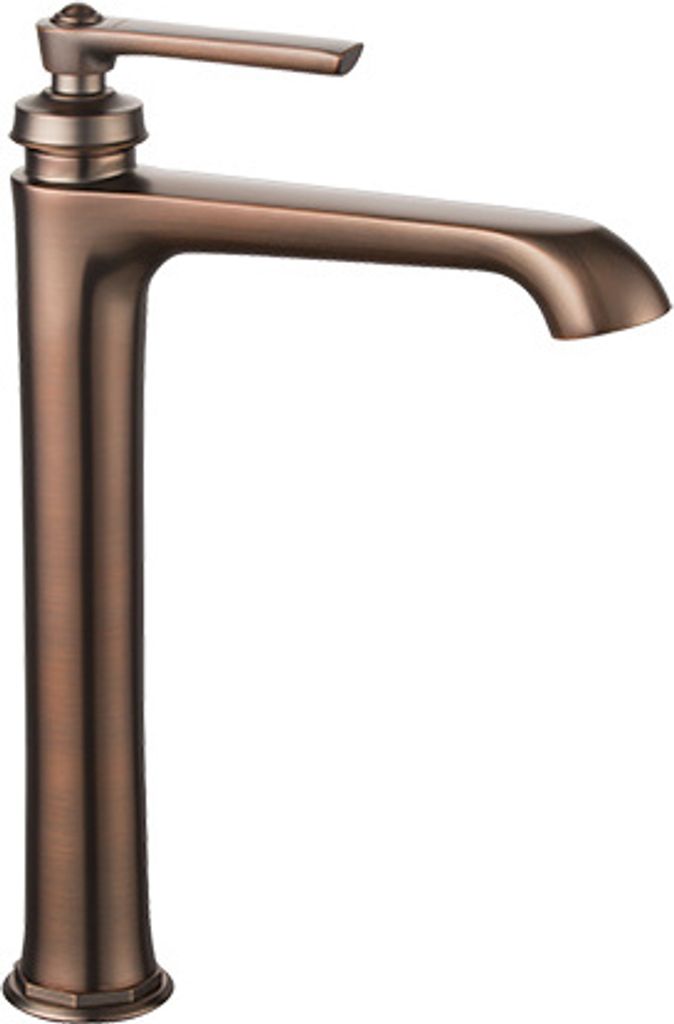 Waschbecken-Batterie, Retro Nostalgie, ARMANCE, hoch Kupfer, antique-bronze, Waschschale-Armatur, 32 cm