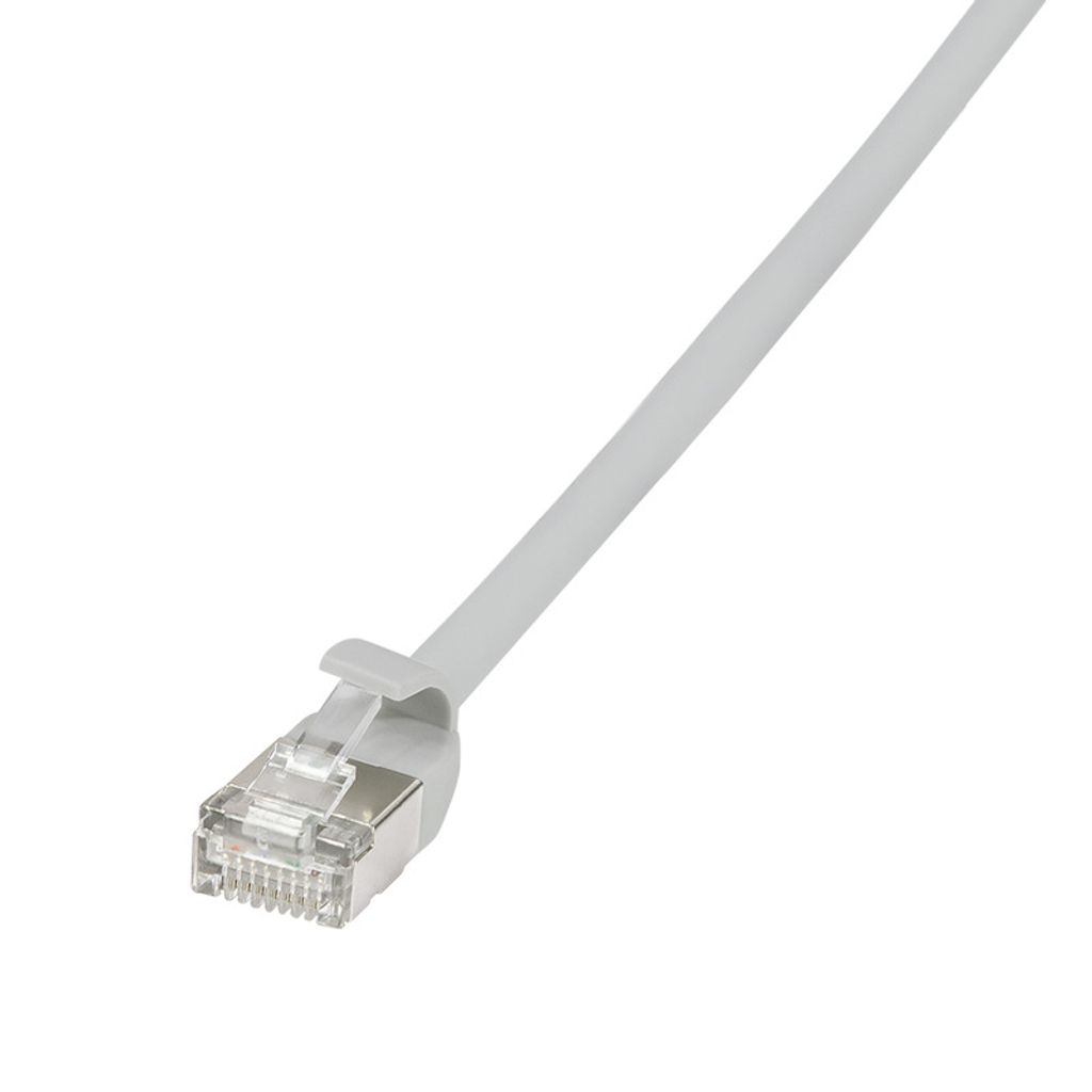 LogiLink Patchkabel Ultraflex Kat. 6A U/FTP 1,5 m grau
