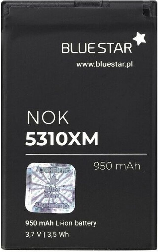Bluestar Akku Ersatz kompatibel mit Nokia 2720 fold / 6600 fold 950 mAh Li-lon Austausch Batterie Accu BL-4CT