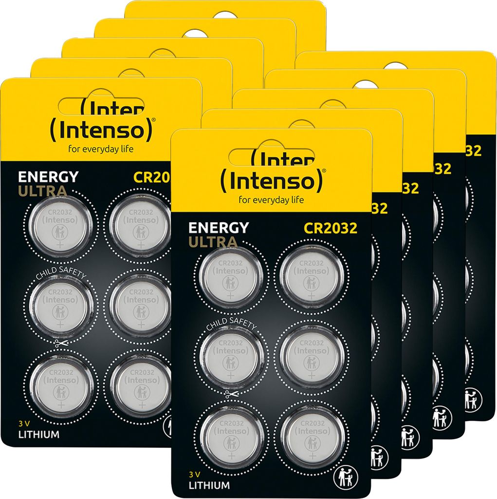 Intenso Piles bouton au lithium Energy Ultra CR 2032, Image du produit 