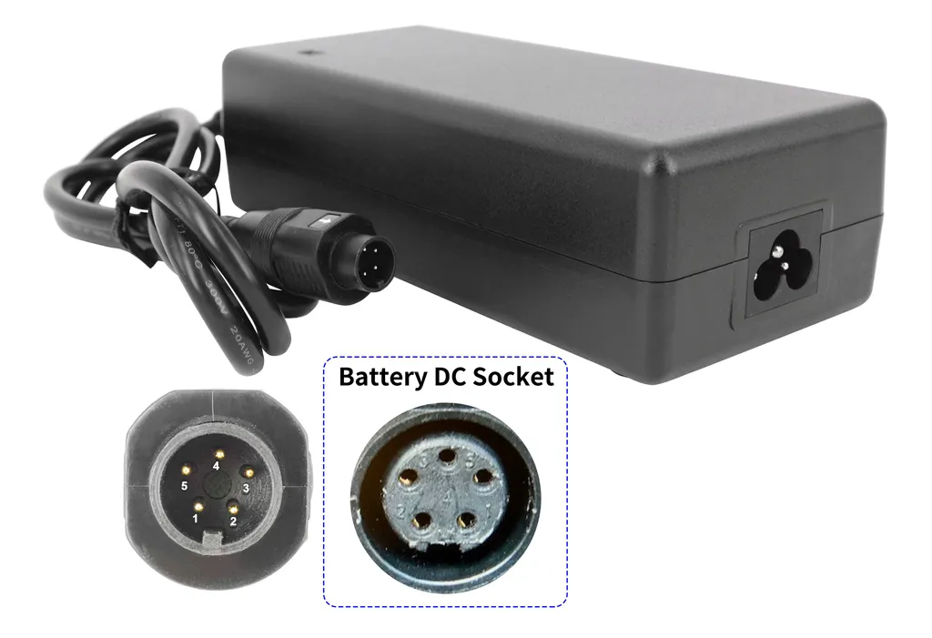 Chargeur PowerSmart 42V 2A SVD 5 broches pour Vélos Riddle M1.7 et W1.7