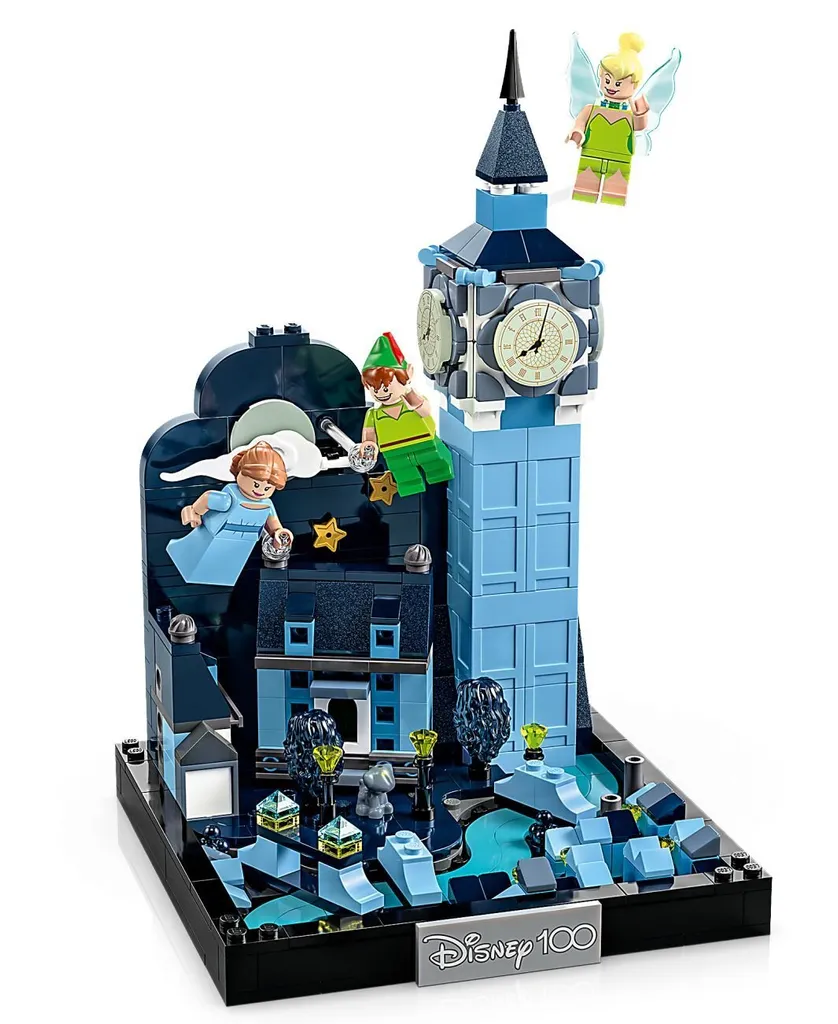 Diorama LEGO Disney 43232 : Maquette à construire Vol de Peter Pan