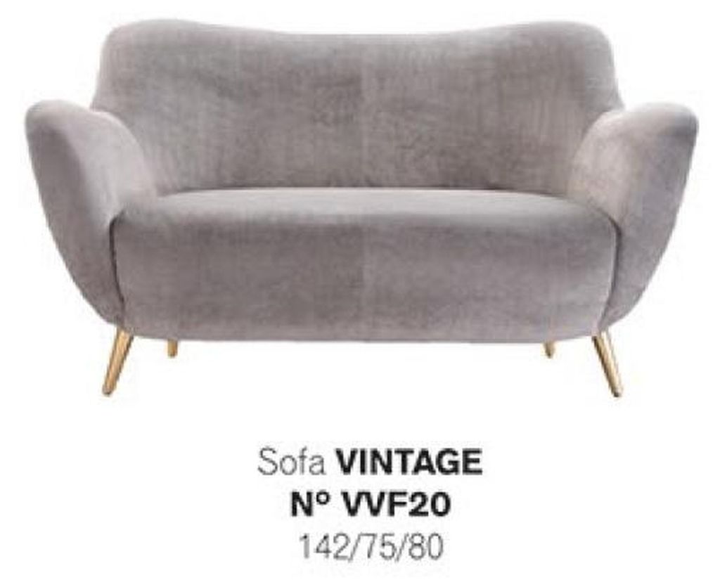Zweisitzer Sofa 2 Sitzer Sofas Stoff Wohnzimmer Polyester Modern Grau Luxus Neu